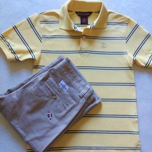 Brooks Brothers Boys Striped Polo Shirt NWOT